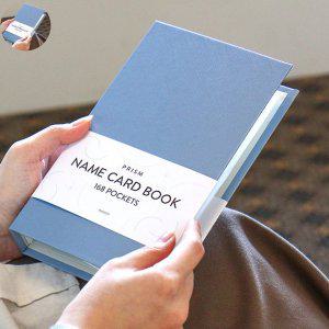 카드지갑 신용 남여 명함케이스 카드홀더 명함집 프리즘 168 꽂이 보관함 첩밀키블루