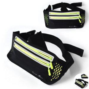 마라톤백 킥보드가방 자전거안장 탑튜브 스포츠 러닝 허리 크로스백