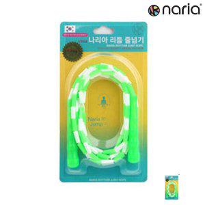 복싱줄넘기 발목 어린이 실내 단체 스마트 유아 선수용 스피드 리듬 줄넘기 연두