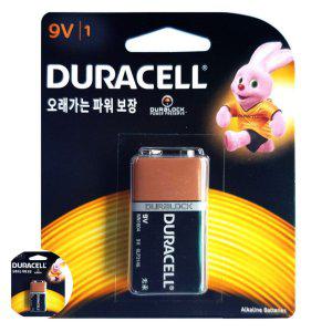 건전지 종류 벌크 팩 듀라셀 알카라인 건전지 9V