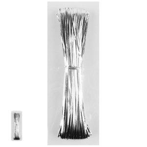 리본끈 공단 인쇄 자수 예쁜 색동공예철사 5000 빵끈 은색 선물포장