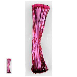 리본끈 공단 인쇄 자수 예쁜 색동공예철사 5000 빵끈 진분홍 선물포장