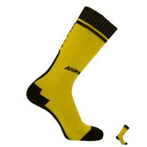 축구스타킹세트 성인용 키즈주니어 풋살 논슬립 스포츠양말 긴스타킹 유소년용 옐로우