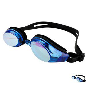 수영수경 물안경 노패킹 미러 안티포그 후그 성인용 키즈 도수수경 성인 물안경 미러형 블루
