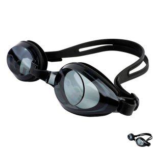 수영수경 물안경 노패킹 미러 안티포그 후그 성인용 키즈 도수수경 성인 물안경 일반형 블랙