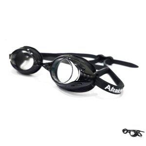 수영수경 물안경 아동 노패킹 미러 안티포그 후그 성인용 키즈 도수수경 801 블랙