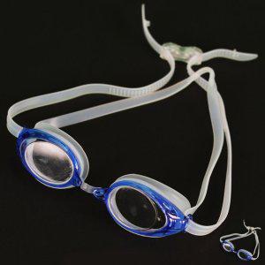 수영수경 물안경 아동 노패킹 미러 안티포그 후그 성인용 키즈 도수수경 물안경 801 블루