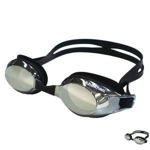 수영수경 물안경 노패킹 미러 안티포그 후그 성인용 키즈 도수수경 1501 블랙실버