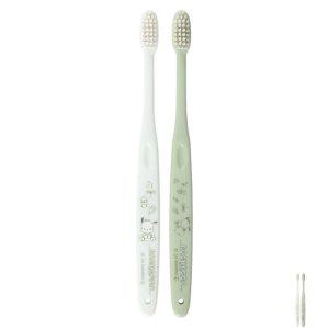 치아관리 칫솔 어금니 일회용 부드러운 미세모 치석제거 포차코 컴팩트 헤드 칫솔 2P