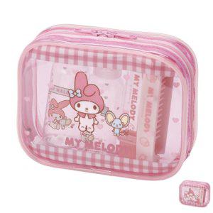 여행용세면도구 휴대용 호텔어메니티 일회용 키트 여행용공병세트 마이멜로디 트래블 여행 세트