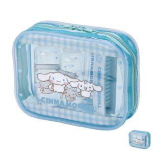 여행용세면도구 휴대용 호텔어메니티 일회용 키트 여행용공병세트 시나모롤 트래블 여행 세트