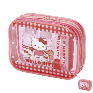 여행용세면도구 휴대용 호텔어메니티 일회용 키트 여행용공병세트 헬로키티 트래블 여행 세트