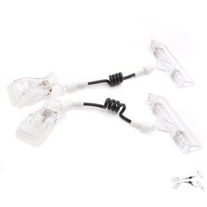 디자인메모꽂이 거치대 철제 디자인디스플레이 POP클립 집게 대 클립 전선줄 2개입