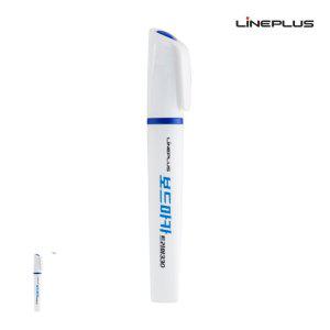 보드마카지우개 멀티초크펜 페인트 아크릴 얇은 트리마 화이트 보드마카 12개입 1다스 파랑색