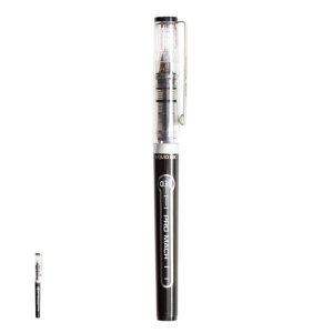 각인 고급볼펜 선물 수성펜 프로마하 0.38mm 흑색 12자루 필기구 볼펜 문구