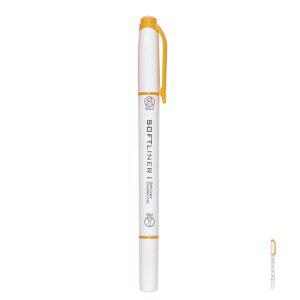 노랑형광펜 수업 공부 필기용 암기펜 형광펜 소프트라이너 노랑12개입 문구 사무용 학용품