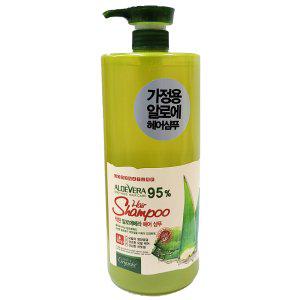 푸석하고 힘없는 모발 생기 더하다 알로에 샴푸 1500g