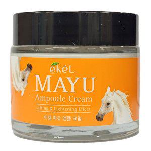 피부 하루 종일 당기고 푸석해요 마유 앰플 크림 70ml