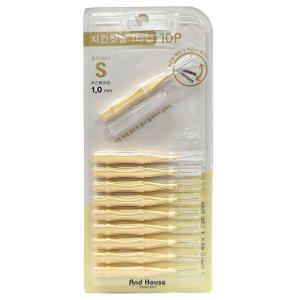 넓은 치간도 걱정 없이 치간칫솔 I타임 S 1.0mm 10P