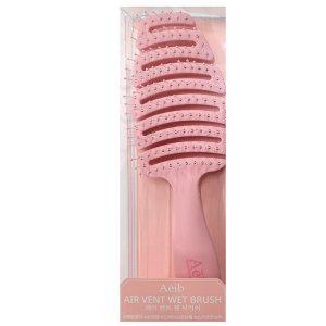 젖은 머리에도 엉킴없이 쓱쓱 빗겨요 헤어브러쉬 핑크