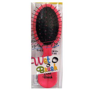 젖은머리 부담없이 부드럽게 빗겨요 헤어브러쉬 핑크