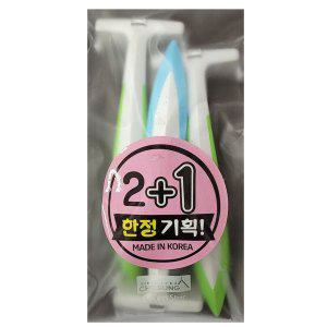 털 깔끔하게 피부는 매끈하게 정리돼요 바디제모기 3P