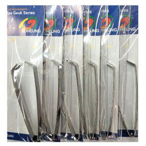 눈썹 솜털 피지제거 세밀한 부위 정리 족집게 소 6입