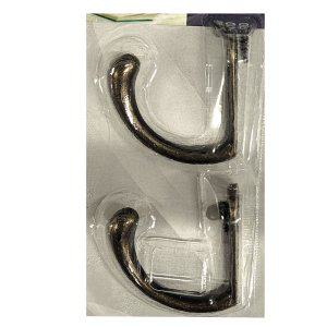 바로 설치가능 고급스러운 엔틱도금 디자인 옷걸이 2P