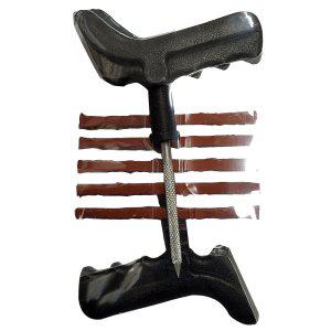 길 위에서 갑자기 바람 빠진 타이어펑크 응급수리세트