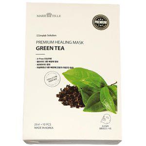 모공 쫀쫀해진 느낌이에요 녹차추출물 마스크팩 10입