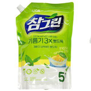 제주녹차 레몬껍질 3배 더 강력해진 주방세제 1.2L