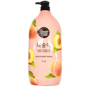 자연의 신선함 담은 복숭아 달콤한 향 바디워시 1.2kg