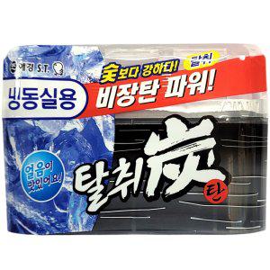 얼음 맛이 좋아졌어요 비장탄 탈취제 냉동실용 70g