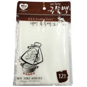 식혜만들때 엿기름 우려내기 좋은 국물백 소 12매 5봉