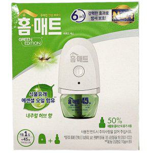 강력한 효과 밤샘보호 액체 전자모기향 허브향 세트