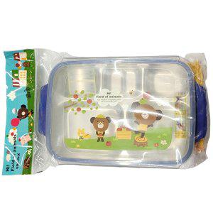 아이 유치원 도시락용으로 좋아요 스텐락 배식반 2호