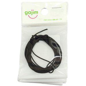 다용도 공예재료 튼튼한 팔찌 염주고무줄 블랙 5봉