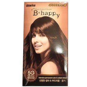 새치커버 멋내기용 간편한 셀프 염색 5G 커피 브라운