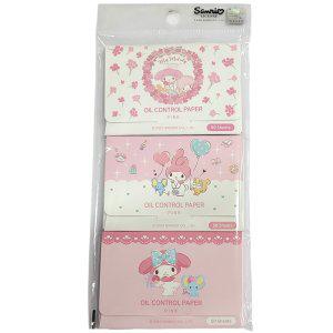 핑크 색상 얼굴 유분기 흡수 기름종이 50매 3입