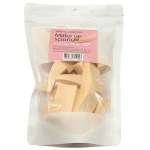 말랑한 조각 스펀지 세밀한 피부표현 라텍스 퍼프 18P