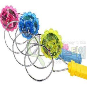 과학교육 과학교재 자이로 과학 LED불팽이 과