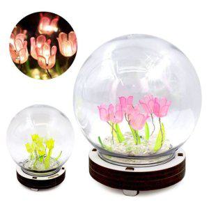 무드등 전자가든 LED 튤립