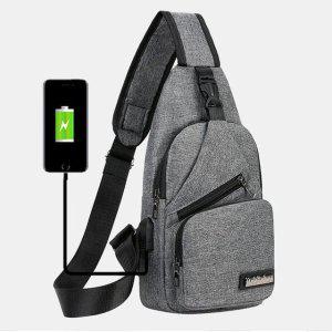 힙쌕 힙색 USB 충전 여행용힙색 크로스백 U