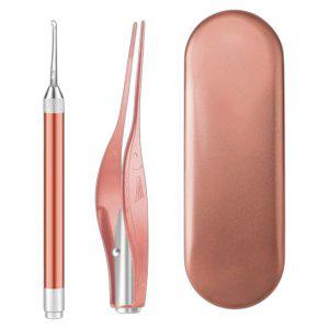 안전한 LED 귀이개 세트 1P 핀셋 귀청소 위생 청결