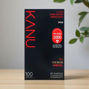 카누 미니 마일드로스트 아메리카노 x 100스틱 데일리커피 사무실용 스틱형 간편커피