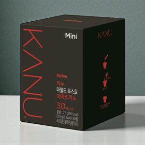 카누 미니 마일드로스트 아메리카노 x 30스틱 간편커피 사무실용 데일리커피 스틱형