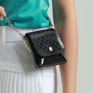 자석포켓 진주 크로스백