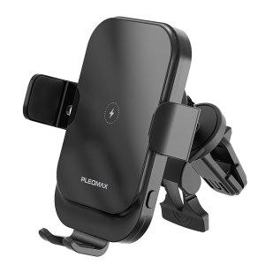 PLEOMAX 차량용거치대 고속 무선충전 듀얼코일 15W 송풍구형 거치대 (PM-CQ4)