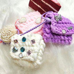 차키가방 5종 동전지갑가방걸이 뜨개가방걸이 이