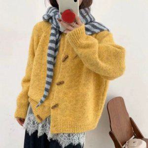 두꺼운 SD-251150 가디건 수면 니트 양